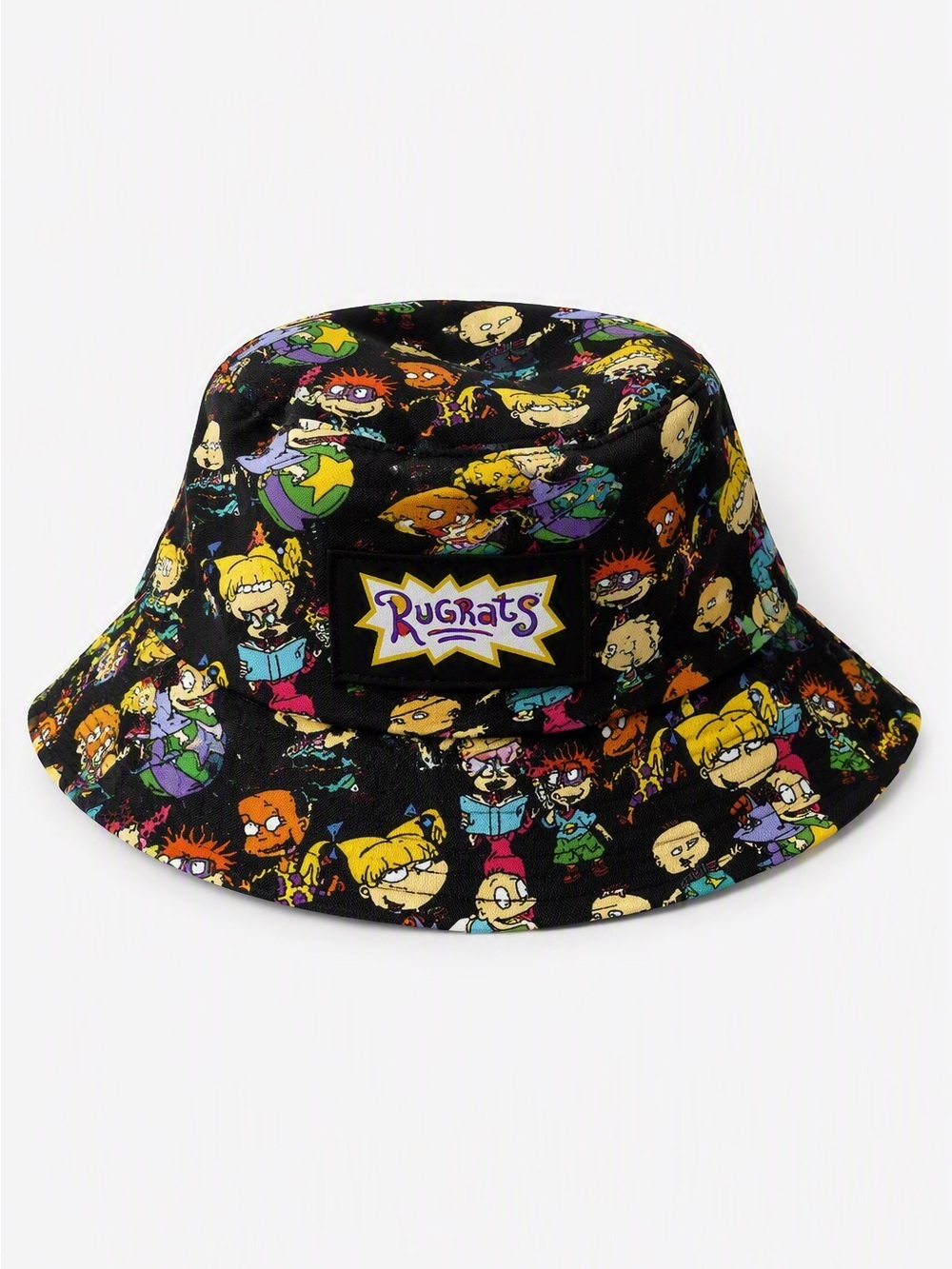 NWOT Vintage 90s Rugrats Nickelodeon All-Over Print Bucket Hat Nostalgic Adult
